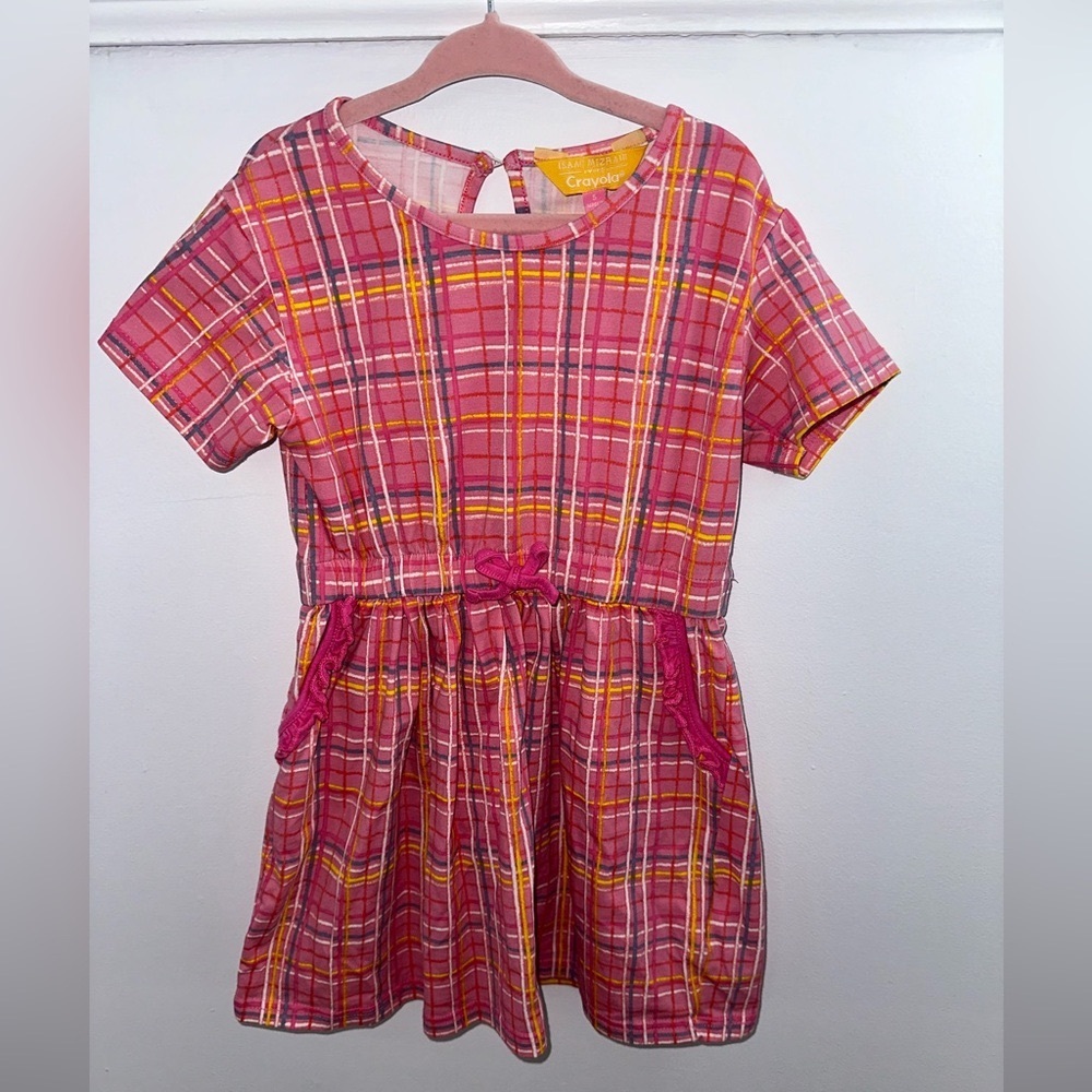 LIKE NEW Isaac Mizrahi Loves Crayola, Little Girl Dress Size 5, Back to school